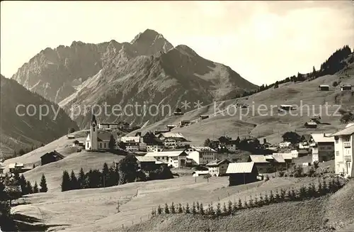 Hirschegg Kleinwalsertal Vorarlberg Widderstein Kat. Mittelberg