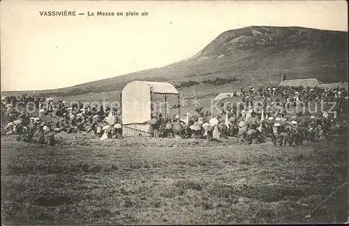 Vassiviere La Messe en plein air