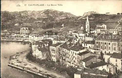 Calvi Plage La Basse Ville