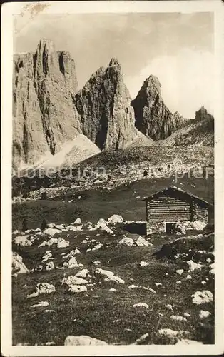 Passo Sella Le Torri di Sella Kat. Italien