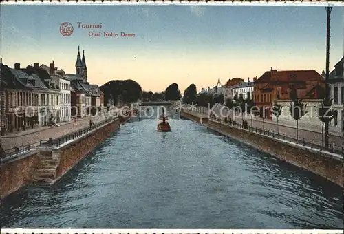 Tournai Hainaut Quai Notre Dame Kat. 