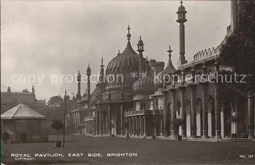Brighton Hove Royal Pavilion East side / Brighton and Hove /Brighton and Hove