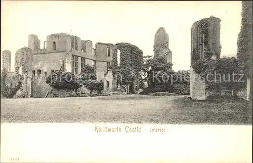 Kenilworth Castle  Kat. Warwick Castle