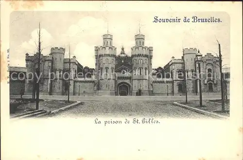 Bruxelles Bruessel Prison de St. Gilles Kat. 