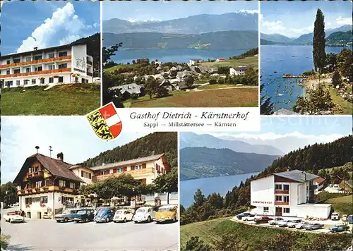 Millstaettersee Gasthof Dietrich Kaerntnerhof Detals Kat. Oesterreich