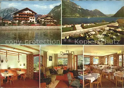 Pertisau Achensee am Achensee Strand Hotel Gastraeume Panorama / Eben am Achensee /Tiroler Unterland