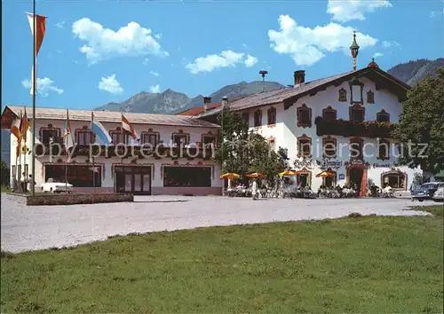 Hinterthiersee Gasthof Pension Neuwirt Kat. Thiersee Tirol