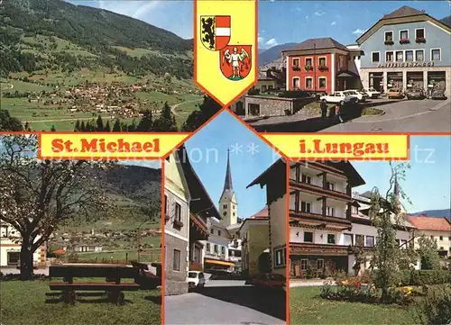 St Michael Lungau Panorama Dorfpartien Kirche / St Michael /Lungau