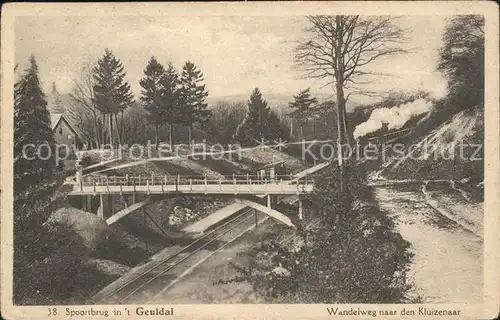 Niederlande Spoortbrug Geuldal Wanderweg naar den Kluizenaar Kat. Niederlande