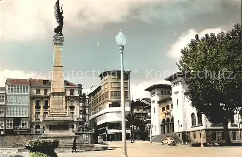 El Ferrol Monument Ferrolanos Africa Kat. Spanien