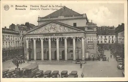 Bruxelles Bruessel Theatre Royal  Kat. 