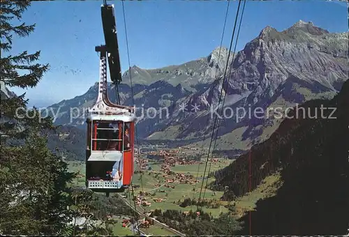 Kandersteg BE Luftseilbahn Stock Gemmi Birre Zahlershorn Kat. Kandersteg