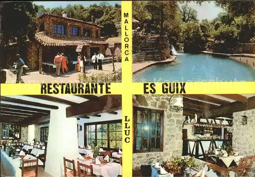 Mallorca Restaurant es Guix Kat. Spanien