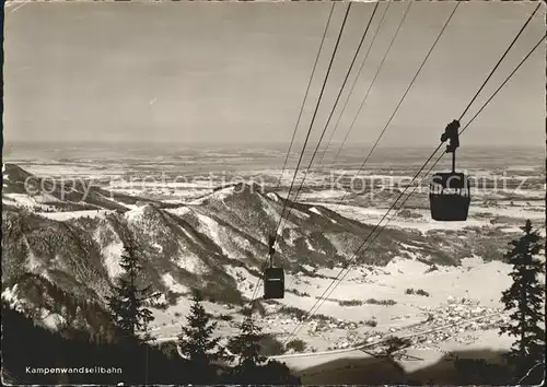 Kampenwand Chiemgau Seilbahn Kat. Aschau i.Chiemgau