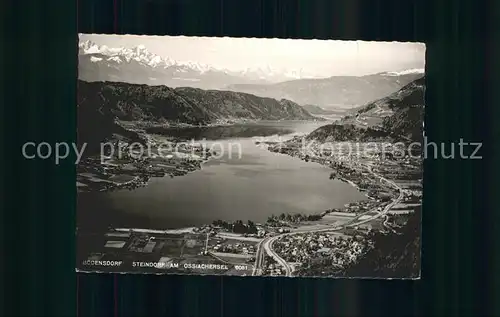 Bodensdorf Steindorf Fliegeraufnahme Ossiachersee Kat. Steindorf am Ossiacher See Kaernten