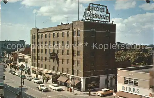 Ontario Canada Hotel Leonard St Catharines  Kat. Kanada