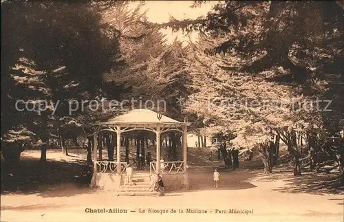 Chatel Aillon Kiosque de la Musique Parc Municipal Kat. Chatelaillon Plage