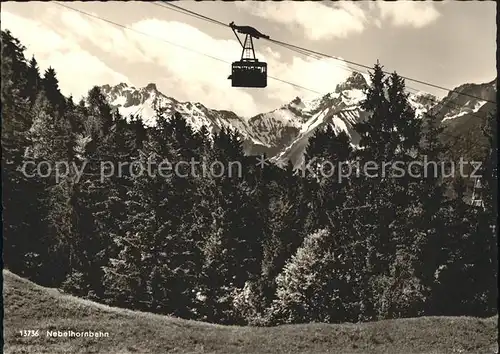 Nebelhornbahn Oberstdorf  Kat. Oberstdorf