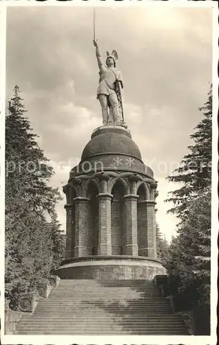 Teutoburgerwald Hermannsdenkmal Kat. Detmold