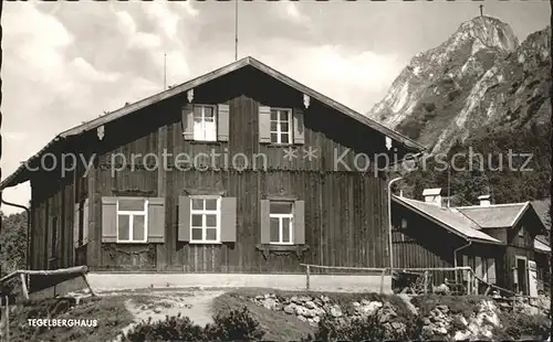 Tegelberghaus mit Branderschrofen Kat. Fuessen