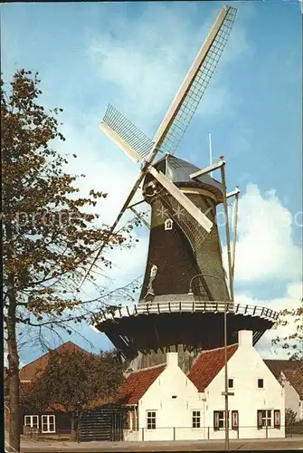 Wassenaar Windkorenmolen Windlust Windmuehle Kat. Niederlande