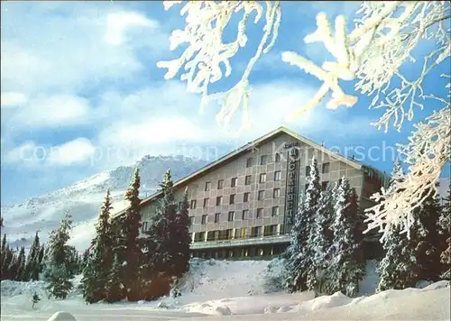 Bulgarien Volkspark Witoscha Hotel Schtastliveza Winterpanorama / Bulgarien /
