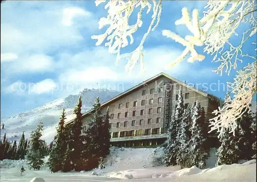 Bulgarien Hotel Schtastliveza Volkspark Witoscha Winterpanorama / Bulgarien /