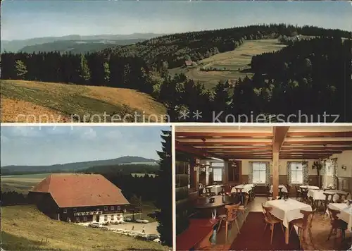 Hohlengraben Gasthaus zum Kreuz Kat. Breitnau Schwarzwald