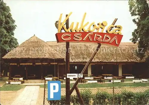 Balatonfoeldvar Kukorica Csarda Restaurant Kat. Ungarn