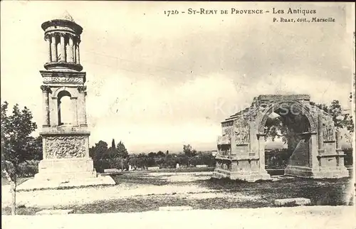 Saint Remy aux Baux Provence Les Antiques Kat. Saint Remy de Provence