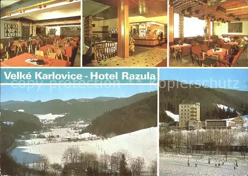 Velke Karlovice Hotel Razula Kat. Gross Karlowitz