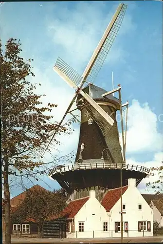 Wassenaar Wind korenmolen Windlust Kat. Niederlande