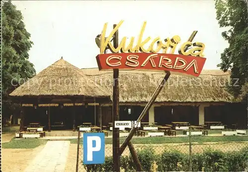 Balatonfoeldvar Kukorica Csarda Restaurant Kat. Ungarn