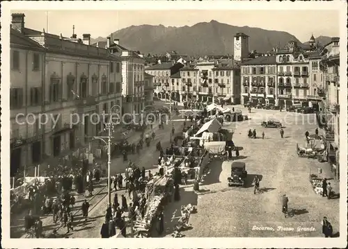 Locarno TI Piazza Grande Kat. Locarno