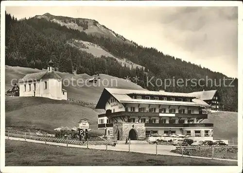 Mittelberg Kleinwalsertal Alpen Sporthotel Baad Kat. Oesterreich