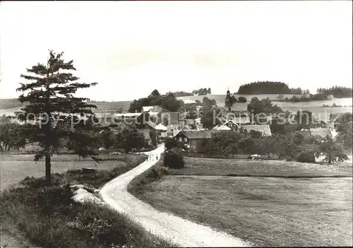 Schweinbach Saalfeld Ortsansicht Kat. Saalfeld