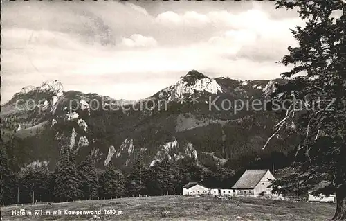 Kampenwand Chiemgau Hofalm  Kat. Aschau i.Chiemgau