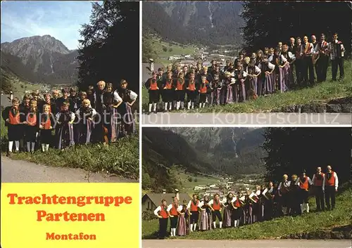 Partenen Vorarlberg Trachtengruppe Partenen Kat. Gaschurn
