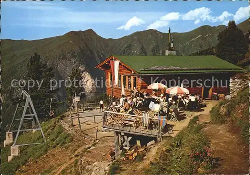 Badgastein Graukogel Huette Terrasse Kat. Bad Gastein