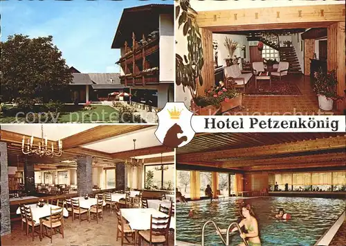 St Michael Lungau Hotel Petzenkoenig Gastraum Hallenbad / St Michael /Lungau