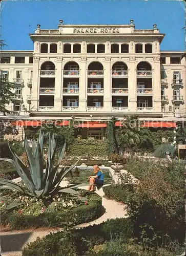 Portoroz Palace Hotel Garten Kat. Slowenien