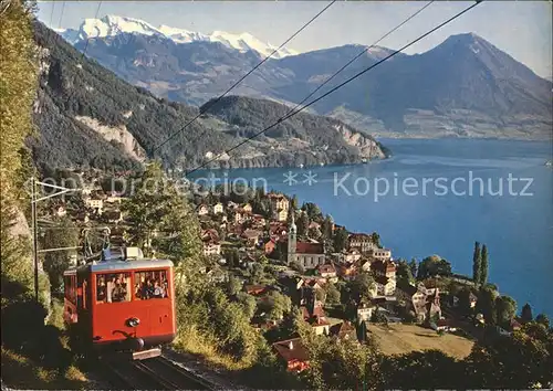 Vitznau Rigi-Bahn Nidwaldner Alpen / Vitznau /Bz. Luzern
