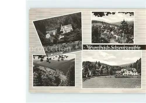 Schwarzmuehle HOG Waldfrieden Park  Kat. Meuselbach Schwarzmuehle