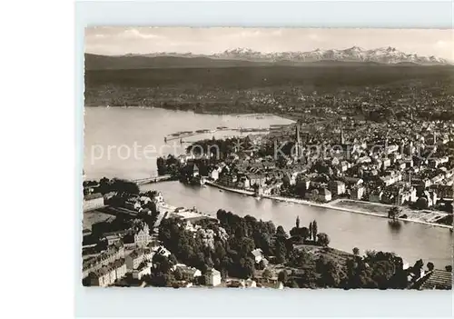 Konstanz Bodensee Fliegeraufnahme Kat. Konstanz