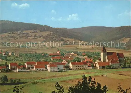 Maria Laach Jauerling Ortsansicht Kat. Maria Laach Waldviertel