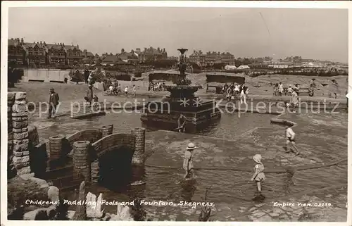 Skegness Childrens Paddling Pools Fountain Kat. United Kingdom