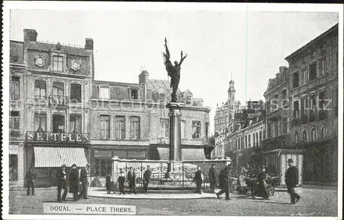 Douai Nord Place Thiers Monument Kat. Douai