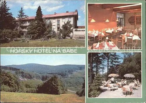Tschechische Republik Horsky Hotel na Babe Kat. Tschechische Republik