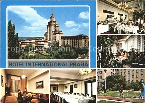 Praha Prahy Prague Hotel International  Kat. Praha
