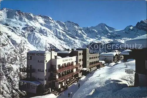 Muerren BE Ebnefluh Mittaghorn Grosshorn Breithorn Tschingelhorn Kat. Muerren